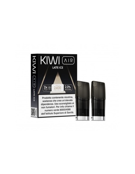 KIWI AIR POD LATTE ICE - 2 PEZZI