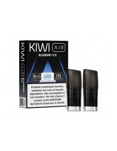 KIWI AIR POD STRAWBERRY ICE - 2 PEZZI