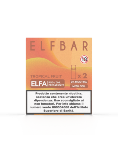 Elfbar Elfa 2ml Prefilled Pod Tropical Fruit (2 pezzi)
