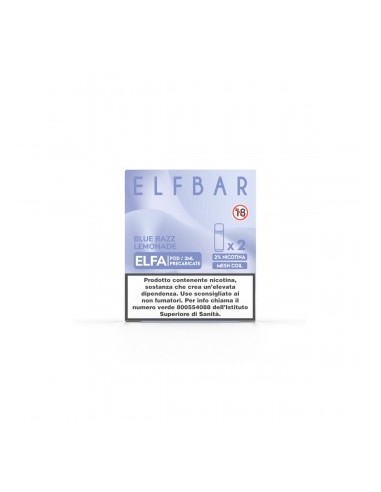 Elfbar Elfa 2ml Prefilled Pod Blue Razz Lemonade (2 pezzi)