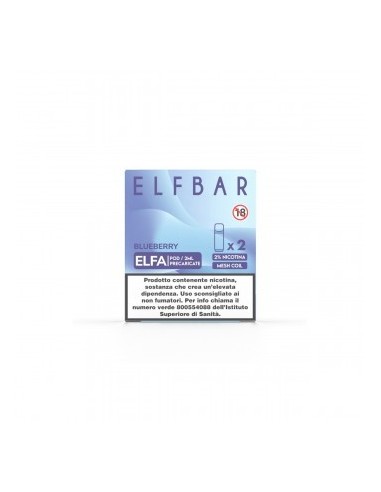 Elfbar Elfa 2ml Prefilled Pod Blueberry (2 pezzi)