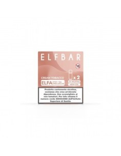 Elfbar Elfa 2ml Prefilled Pod Cream Tobacco (2 pezzi)