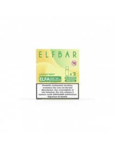 Elfbar Elfa 2ml Prefilled Pod Lemon Mint (2 pezzi)