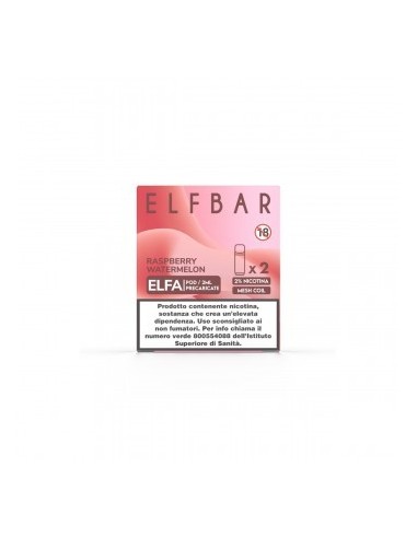 Elfbar Elfa 2ml Prefilled Pod Raspberry Watermelon (2 pezzi)