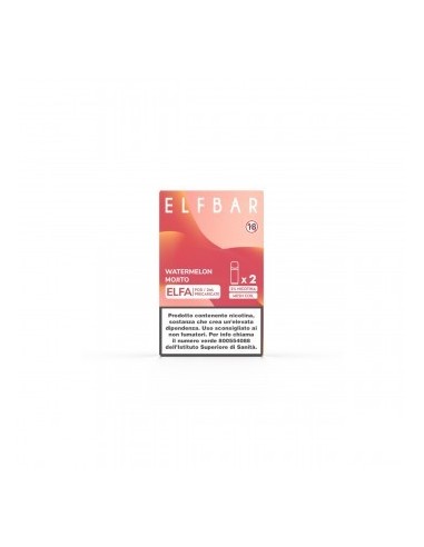Elfbar Elfa 2ml Prefilled Pod Watermelon Mojito (2 pezzi)