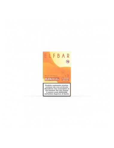 Elfbar Elfa 2ml Prefilled Pod Wild Orange (2 pezzi)