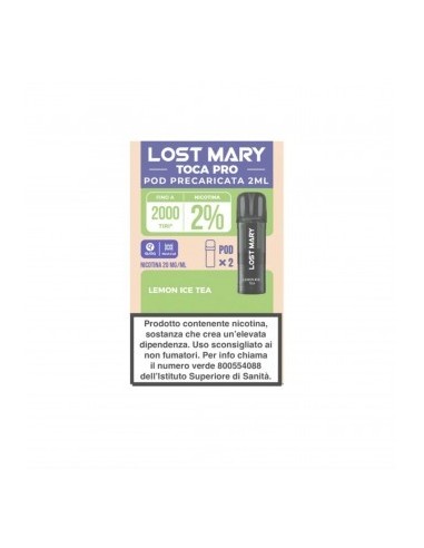 Lost Mary Toca Air Pod Lemon Ice Tea