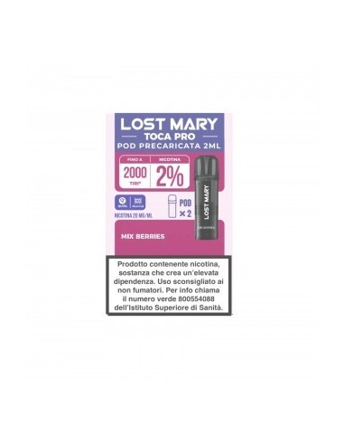 Lost Mary Toca Air Pod Mix Berries