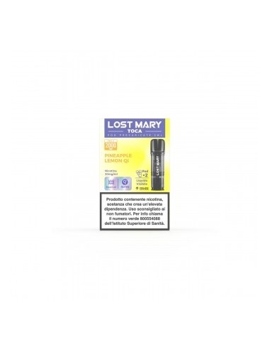 Lost Mary Toca Air Pod Pineapple Lemon Qi