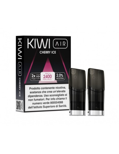 KIWI AIR POD CHERRY ICE - 2 PEZZI