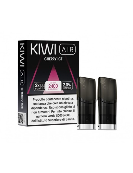 KIWI AIR POD CHERRY ICE - 2 PEZZI