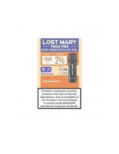 Lost Mary Toca Air Pod Wild Orange