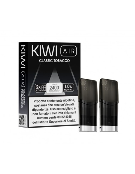 KIWI AIR POD CLASSIC TOBACCO - 2 PEZZI