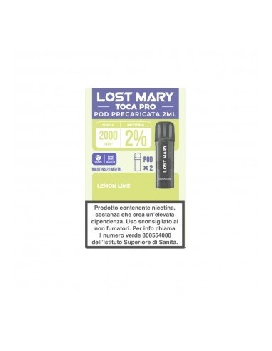 Lost Mary Toca Air Pod Pro Lemon Lime