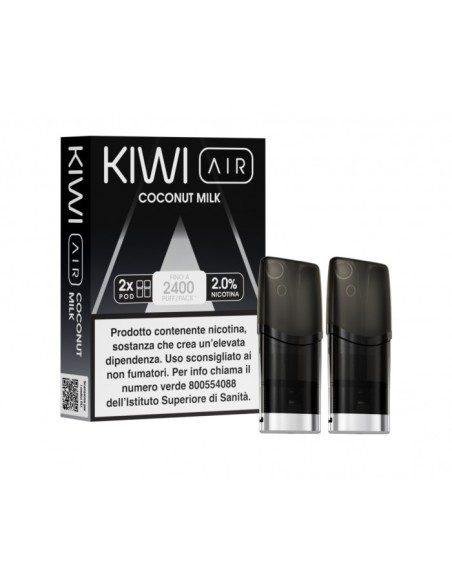 KIWI AIR POD COCONUT MILK - 2 PEZZI