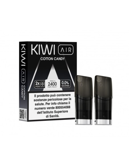 KIWI AIR POD COTTON CANDY - 2 PEZZI