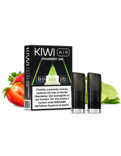 KIWI AIR POD STRAWBERRY LIME - 2 PEZZI