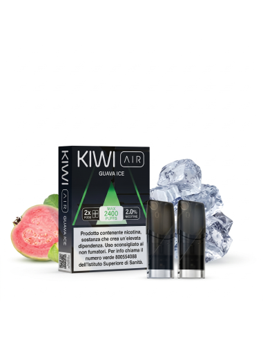 KIWI AIR POD GUAVA ICE - 2 PEZZI