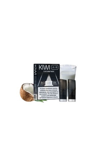 KIWI AIR POD COCONUT MILK - 2 PEZZI