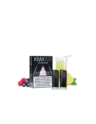 KIWI AIR POD PINK LEMONADE - 2 PEZZI