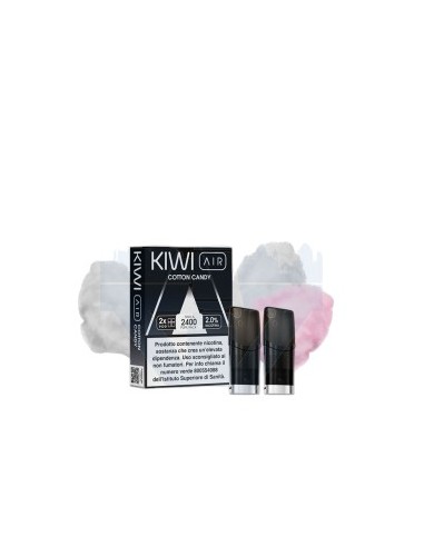 KIWI AIR POD COTTON CANDY - 2 PEZZI