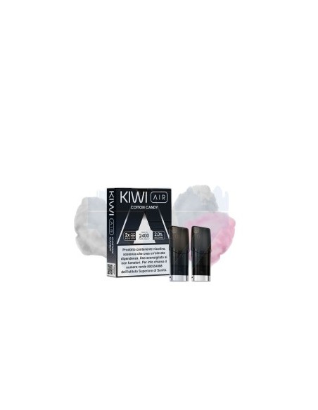 KIWI AIR POD COTTON CANDY - 2 PEZZI