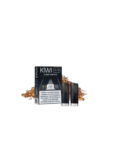 KIWI AIR POD CLASSIC TOBACCO - 2 PEZZI