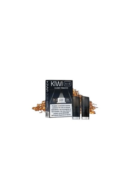 KIWI AIR POD CLASSIC TOBACCO - 2 PEZZI