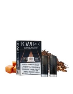 KIWI AIR POD CARAMEL TOBACCO - 2 PEZZI