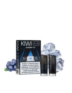 KIWI AIR POD BLUEBERRY ICE - 2 PEZZI
