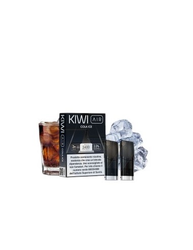 KIWI AIR POD COLA ICE - 2 PEZZI