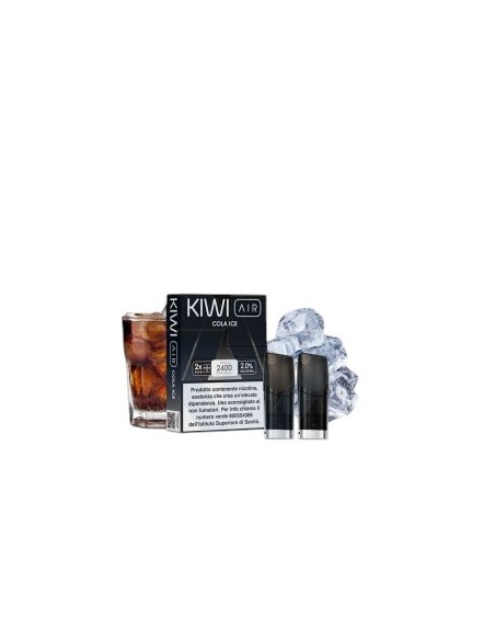 KIWI AIR POD COLA ICE - 2 PEZZI
