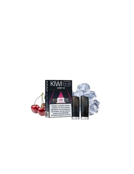 KIWI AIR POD CHERRY ICE - 2 PEZZI
