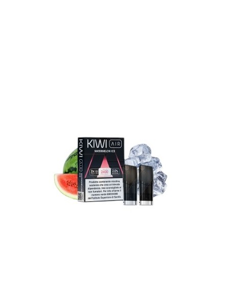 KIWI AIR POD WATERMELON ICE - 2 PEZZI