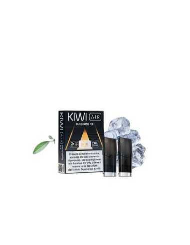 KIWI AIR POD TANGERINE ICE - 2 PEZZI